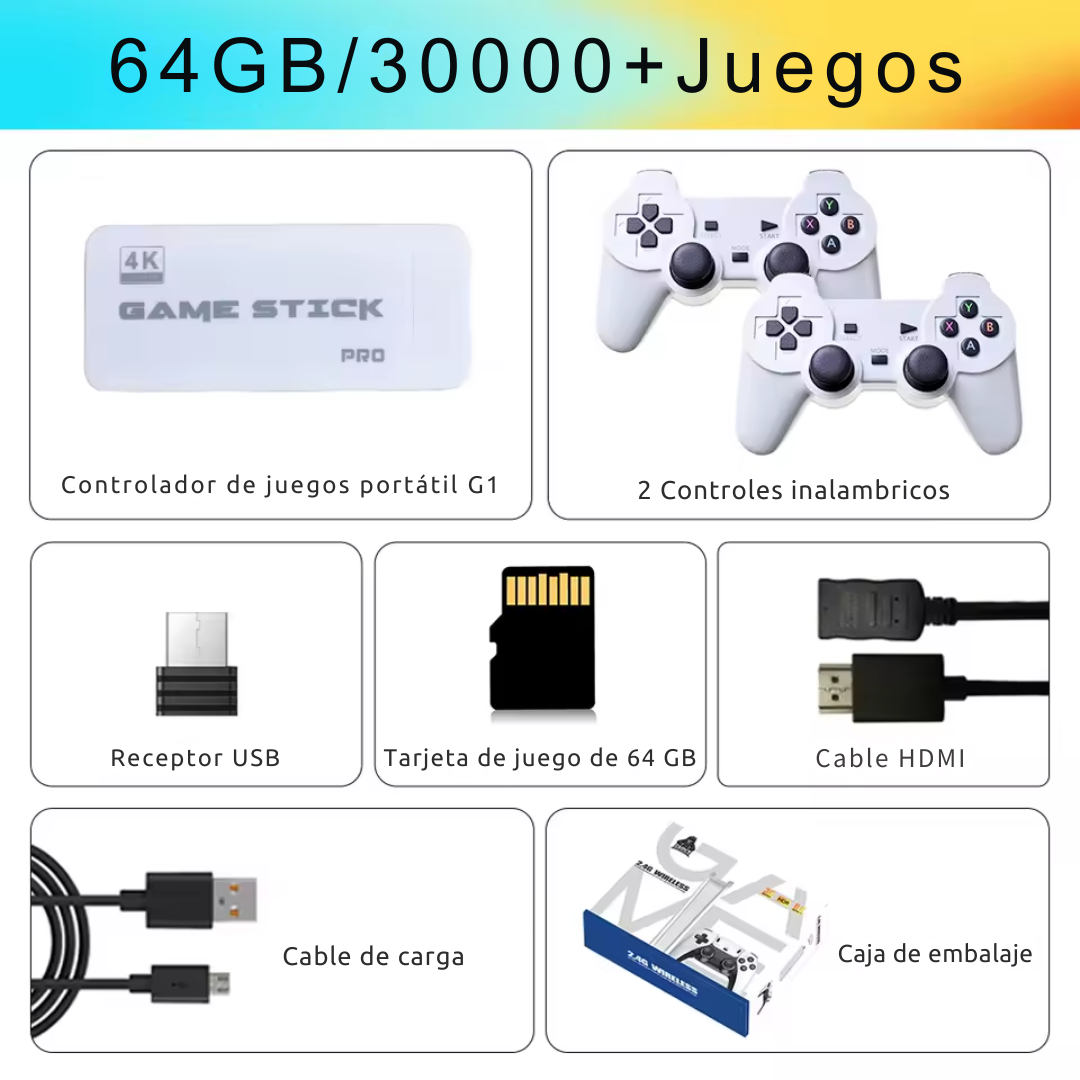 Consola Retro Gaming +30k Juegos Clasicos